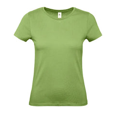 B&C Dames T-shirt Jersey - Saliegroen