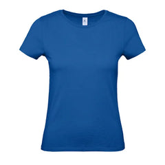 B&C Dames T-shirt Jersey - Kobaltblauw