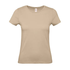 B&C Dames T-shirt Jersey - Beige
