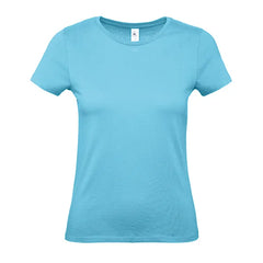 B&C Dames T-shirt Jersey - Turquoise