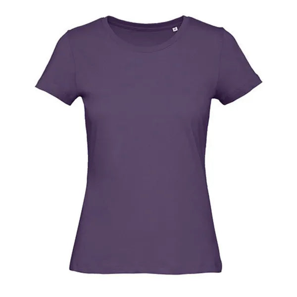 B&C dames-T-shirt met ronde hals, Paars - 24BCTW043