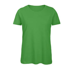 Dames T-shirt Regular Fit Comfort en Stijl B&C - Appelgroen
