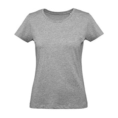 Dames T-shirt B&C Biologisch Katoen - Grijs