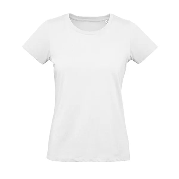 B&C dames-T-shirt van biologisch katoen, Wit - 24BCTW049