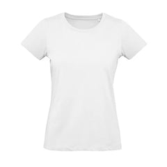 Dames T-shirt B&C Biologisch Katoen - Wit