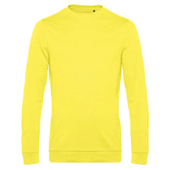 Sweatshirt duurzaam katoen en gerecycled polyester - Geel