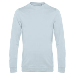 Sweatshirt duurzaam katoen en gerecycled polyester - Lichtblauw