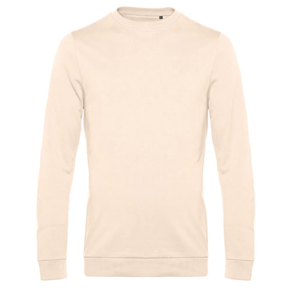 B&C sweater van katoen en gerecycled polyester, Lichtroze - 24BCWU01W