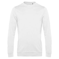 Sweatshirt duurzaam katoen en gerecycled polyester - Wit
