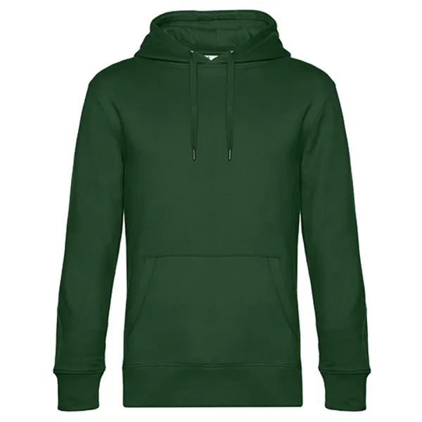 hooded sweater king benc bottlegreen voorzijde 24bcwu02k