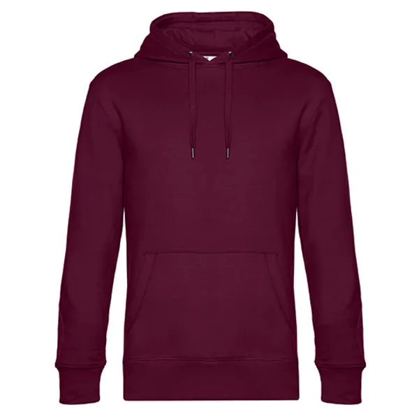 hooded sweater king benc cherry voorzijde 24bcwu02k