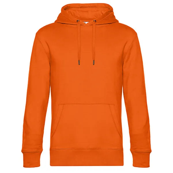 hooded sweater king benc oranje voorzijde 24bcwu02k