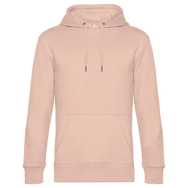 hooded sweater king benc soft roze voorzijde 24bcwu02k