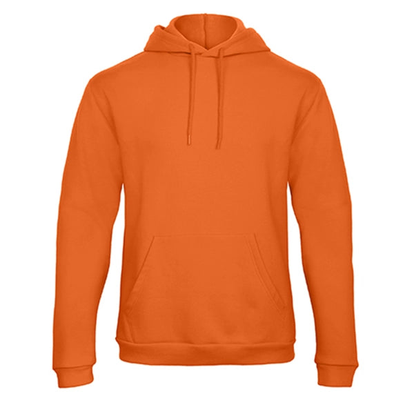 b c capuchon hoodie oranje voorzijde 24bcwui24