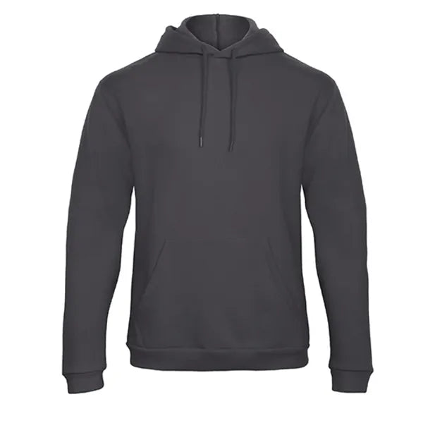  sweatshirt capuchon benc antraciet voorzijde 24bcwui24