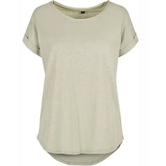 T-shirt Katoen Comfort en Stijl Build Your Brand - Beige