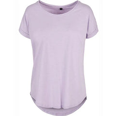 T-shirt Katoen Comfort en Stijl Build Your Brand - Roze