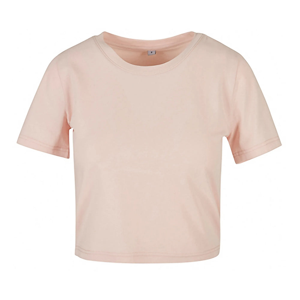 Build Your Brand cropped dames-T-shirt, Oudroze - 24BY042