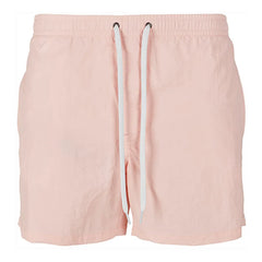 Zwembroek Short van Build Your Brand - Roze