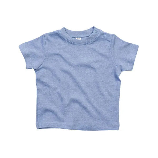 t-shirt regular fit babybugz blauw voorzijde 24bz02