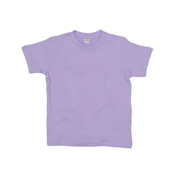 t-shirt regular fit babybugz lavender voorzijde 24bz02