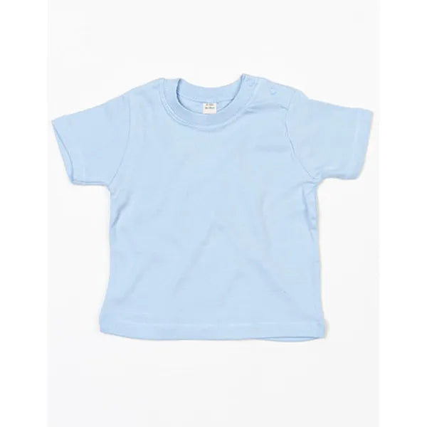 t-shirt regular fit babybugz licht blauw voorzijde 24bz02