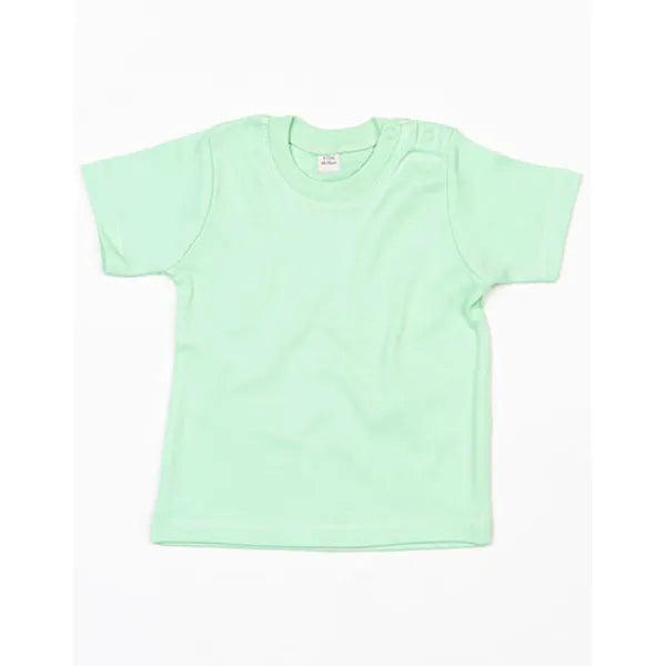 t-shirt regular fit babybugz mint groen voorzijde 24bz02