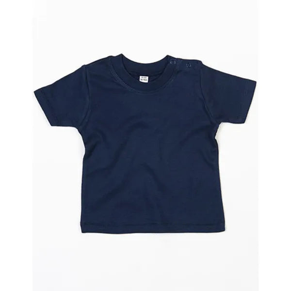 t-shirt regular fit babybugz navy voorzijde 24bz02