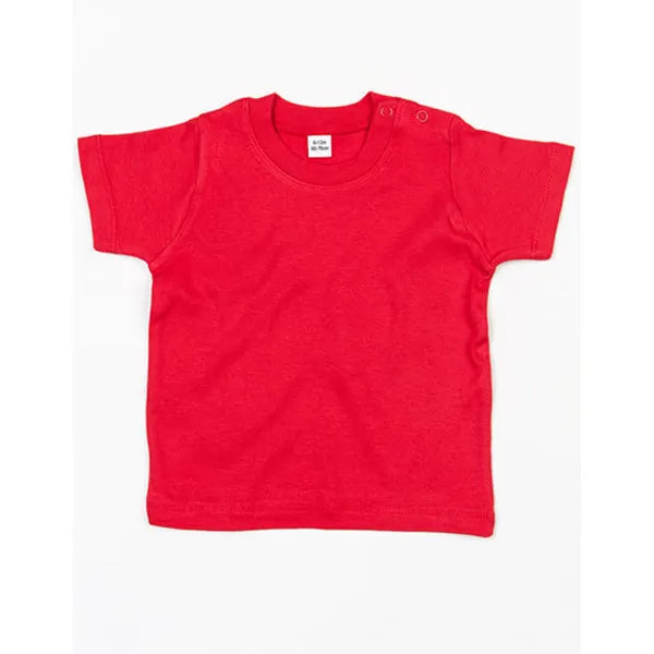 t-shirt regular fit babybugz rood voorzijde 24bz02