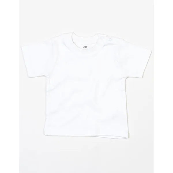 t-shirt regular fit babybugz wit voorzijde 24bz02