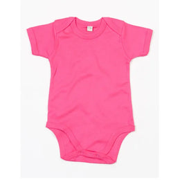 romper katoen babybugz fuchsia voorzijde 24bz10