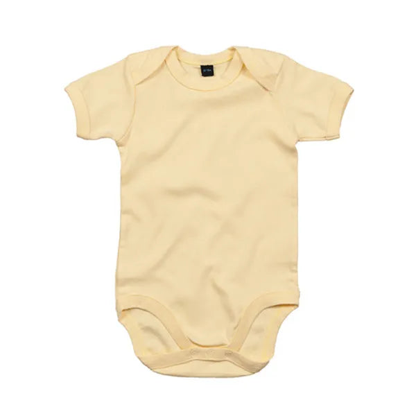 romper katoen babybugz geel voorzijde 24bz10