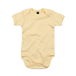 romper katoen babybugz geel voorzijde 24bz10