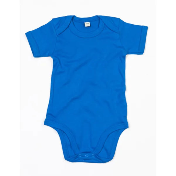 romper katoen babybugz kobalt blauw voorzijde 24bz10