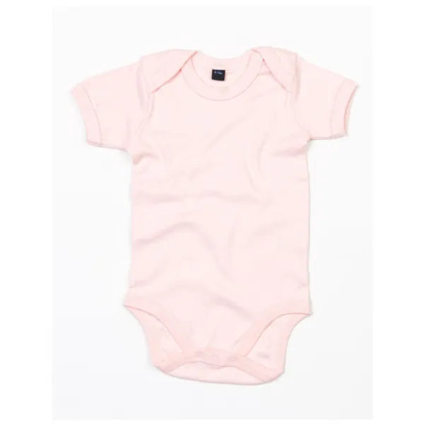 romper katoen babybugz licht roze voorzijde 24bz10