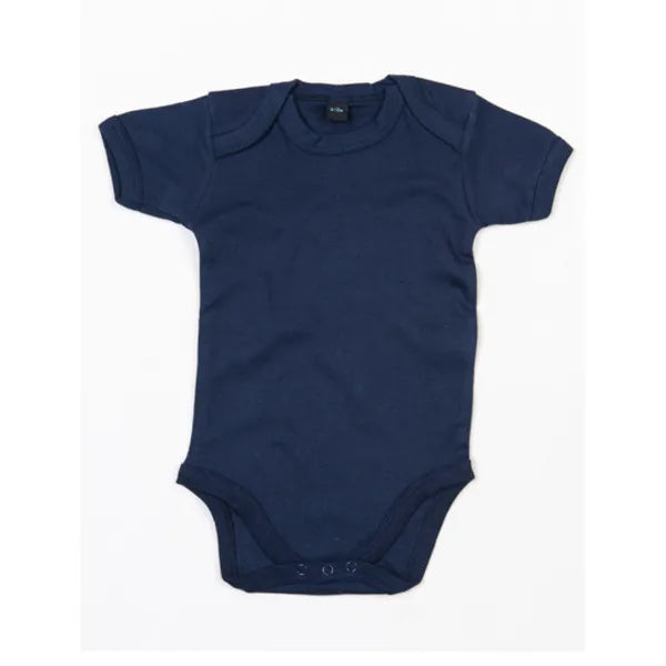 romper katoen babybugz navy voorzijde 24bz10