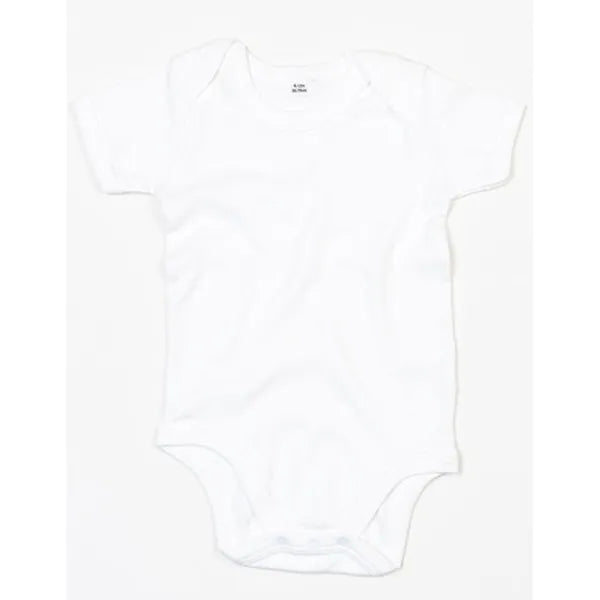 romper katoen babybugz wit voorzijde 24bz10