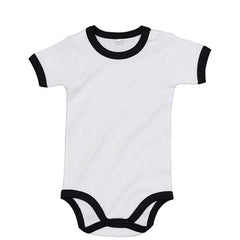 Romper van Katoen voor Baby's Zwart