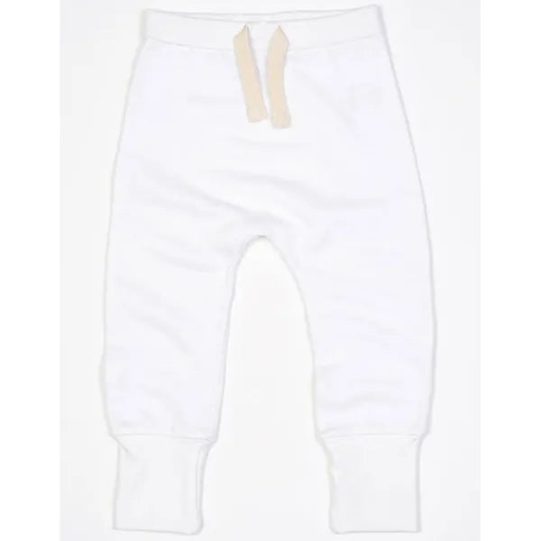 joggingbroek regular fit babybugz wit voorzijde 24bz33