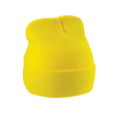 Gebreide Promo Muts van Printwear - Geel