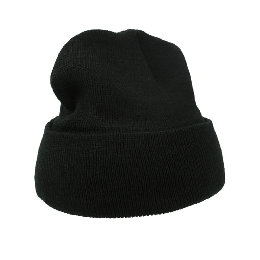 muts knitted hat printwear zwart 24c700