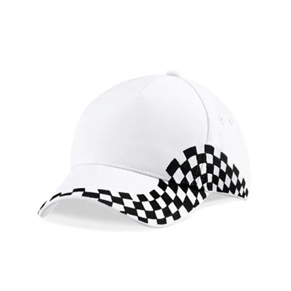 sport cap grand prix wit zwart 24cb159