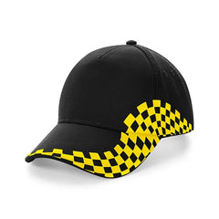 Sport Cap | Ademend en Duurzaam | Zwart Geel