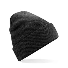 Beechfield Beanie Muts - Antraciet Melange