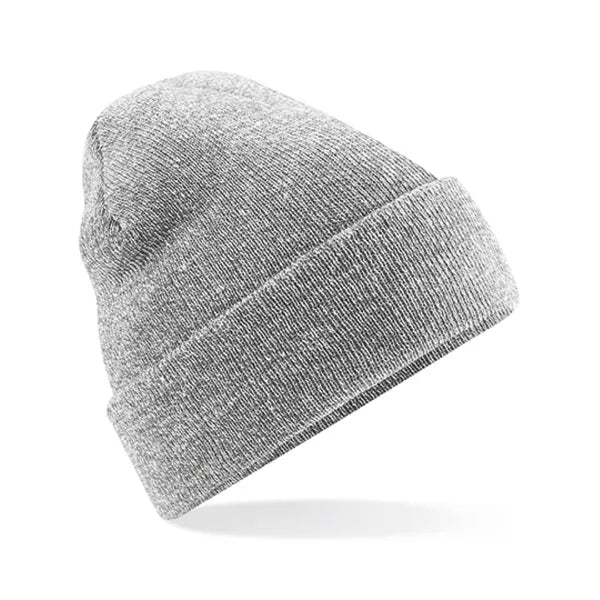 Beechfield beanie muts, Grijs gemêleerd - 24CB45