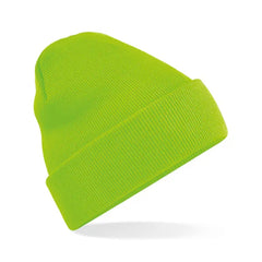 Beechfield Beanie Muts - Lime Groen