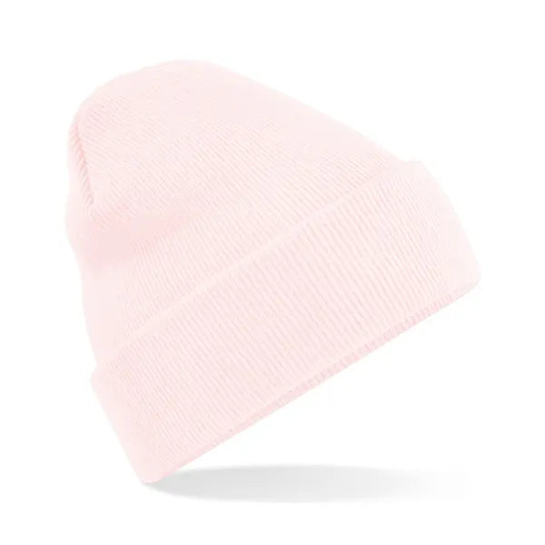 Beechfield beanie muts, Pastelroze - 24CB45