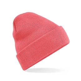 muts beanie beechfield coral 24cb45