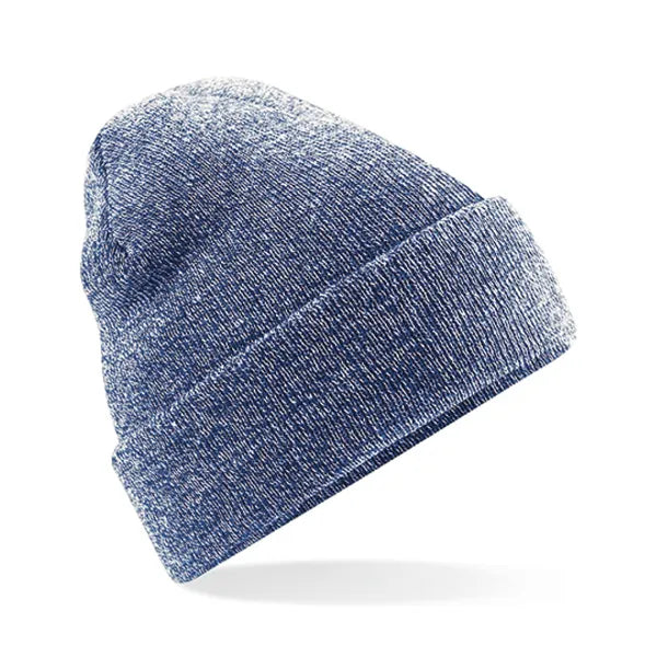 muts beanie beechfield heather navy 24cb45