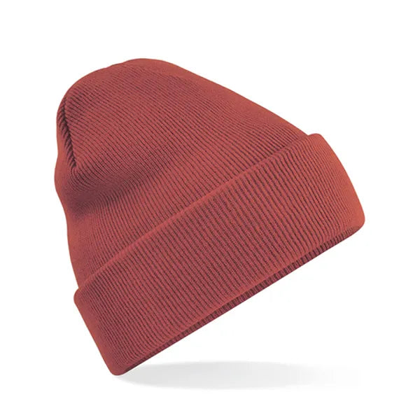 muts beanie beechfield orange rust 24cb45